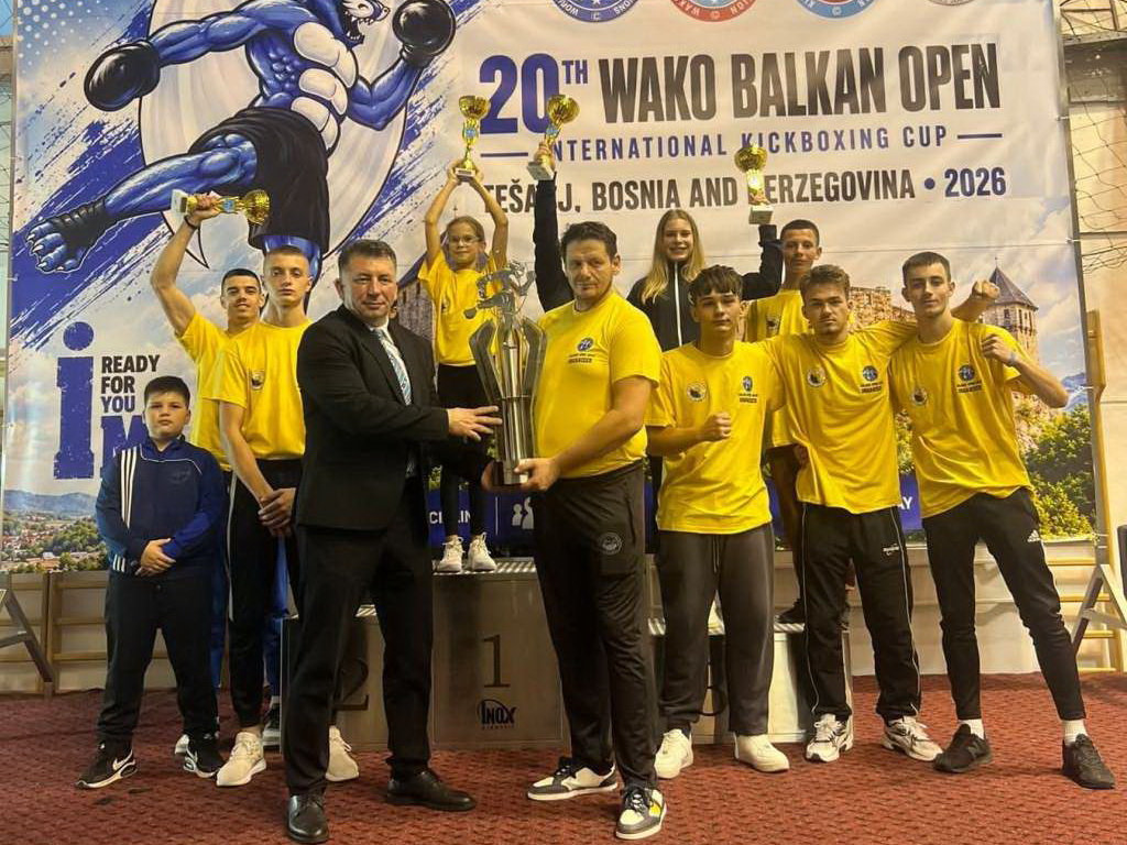 CBS Tešanj najuspješniji klub 20. WAKO Balkan Opena u Tešnju