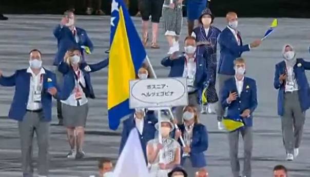 Cerić i Tuka ponosno ponijeli zastavu BiH na Olimpijskim igrama u Tokiju