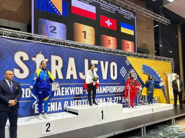 Četiri medalje za taekwondoiste BiH na Evropskom ITF prvenstvu
