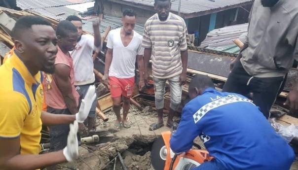 Četiri osobe poginule u urušavanju zgrade na otoku Lagos