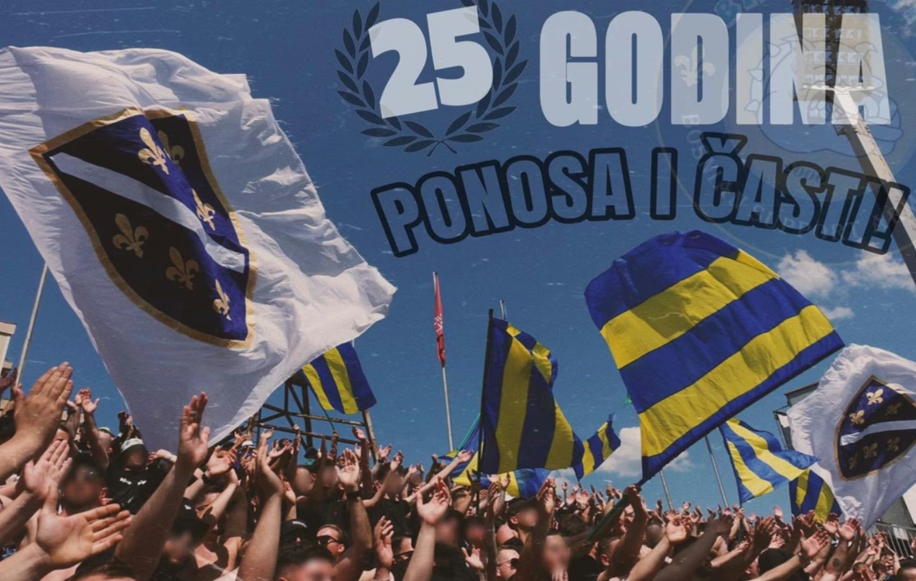 Četvrt vijeka vjernosti: BH Fanaticos obilježio 25. rođendan