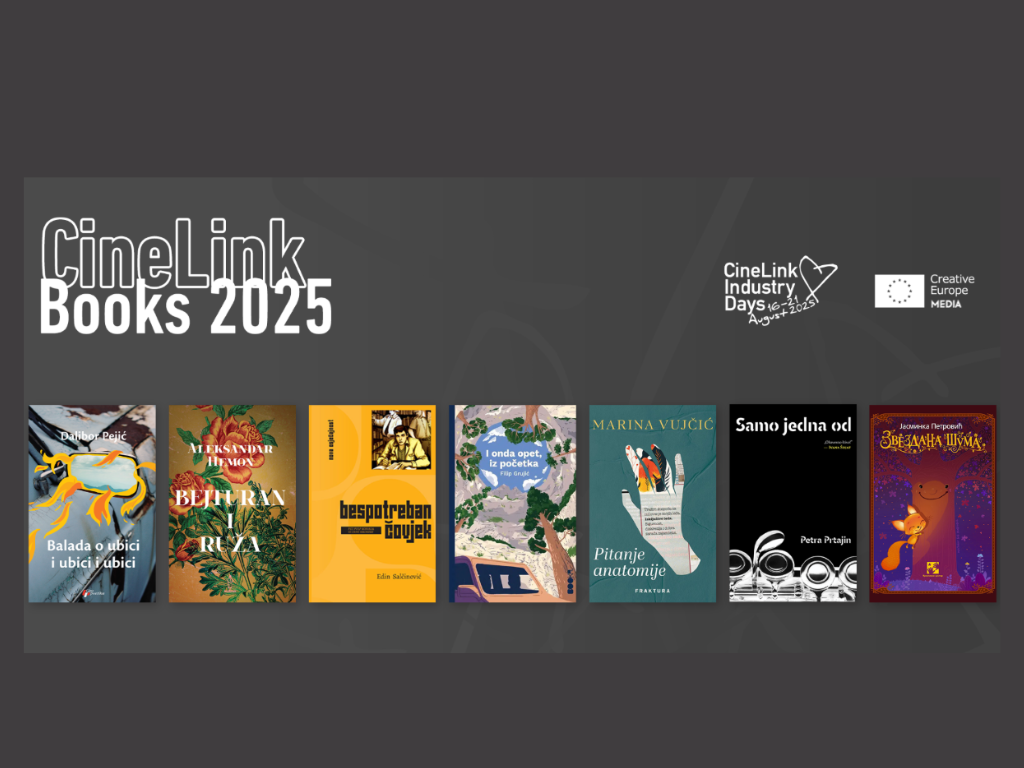 CineLink Books 2025: Sedam regionalnih književnih djela u ovogodišnjem izboru