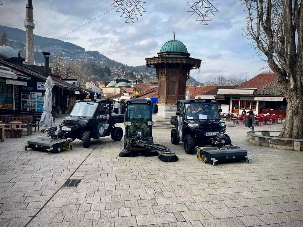 Čista i uređena Baščaršija u susret Bajramu