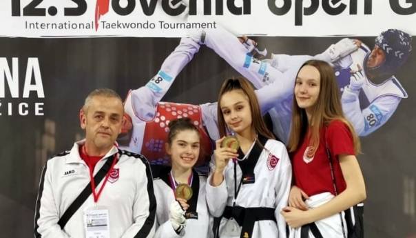 Članice TKD Sarajevo osvojile dva zlata na Slovenija Openu