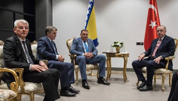 Članovi Predsjedništva BiH sastali se s Erdoğanom