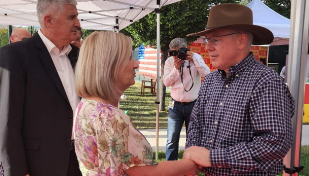 Čović i Krišto na obilježavanju Dana nezavisnosti SAD-a