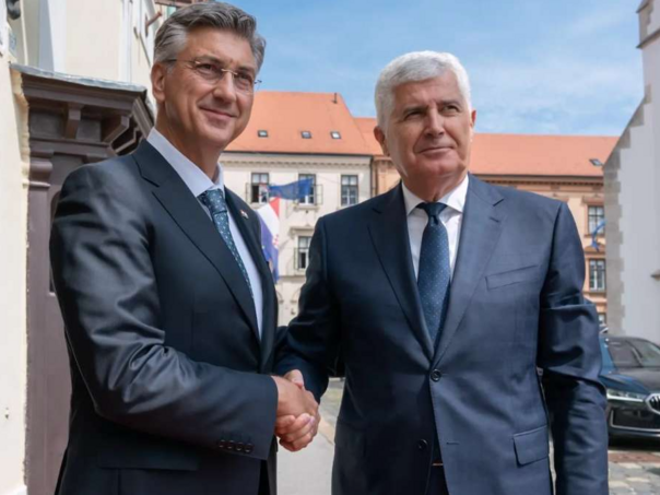 Čović i Plenković: Nastavak institucionalnog dijaloga BiH i Hrvatske