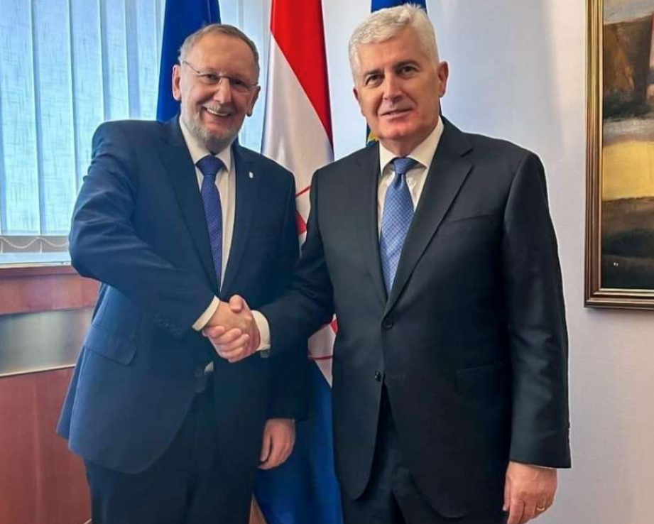 Čović s Božinovićem o prioritetima, reformama, predstavljanju Hrvata...