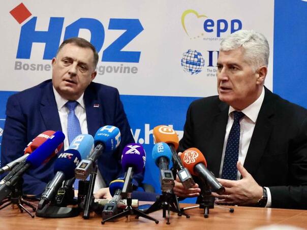 Čović uz Dodika: Partnerstvo, a ne "okretanje leđa"