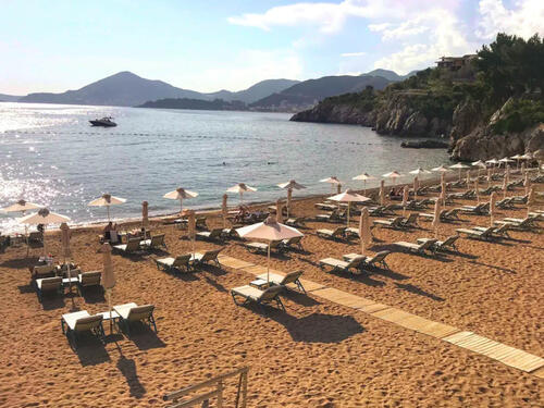 Na mnogim poznatim crnogorskim plažama podignute crvene zastavice