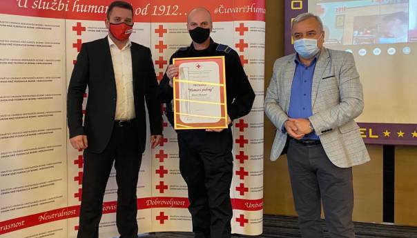 Crveni križ FBiH dodijelio priznanja "Humani podvig" i "Agan Hodžić"