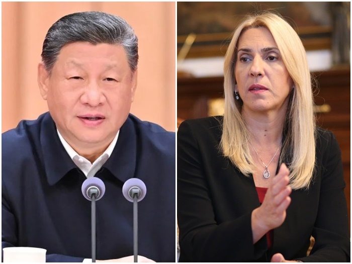 Cvijanović pisala Xi Jinpingu: Dijelimo bol s kineskim narodom