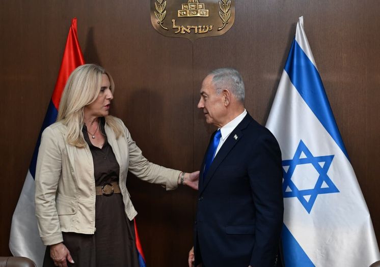 Cvijanović sa Netanyahuom: Najavila "bolje odnose" eniteta RS i Izraela