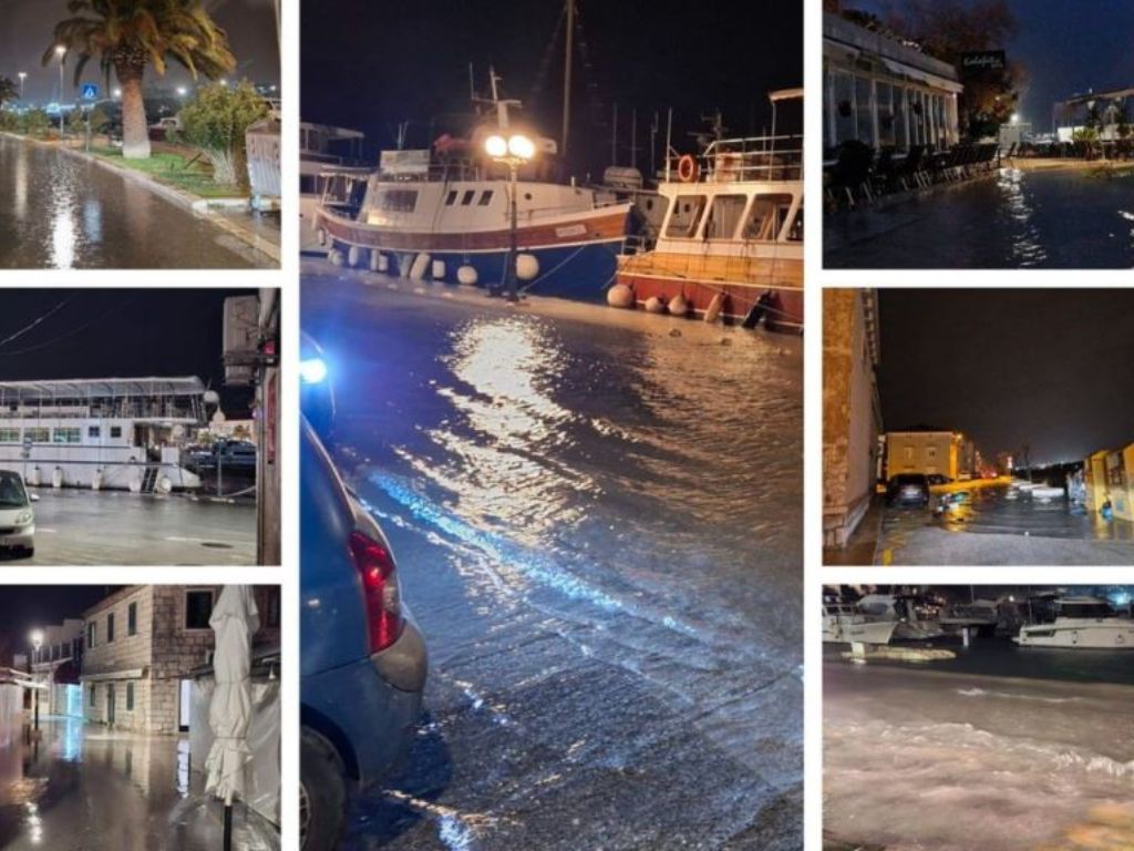 Dalmaciju pogodila jedna od najjačih plima zadnjih decenija