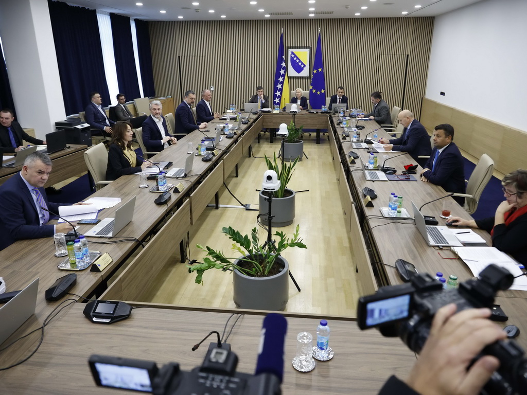 Danas sjednica Vijeća ministara Bosne i Hercegovine