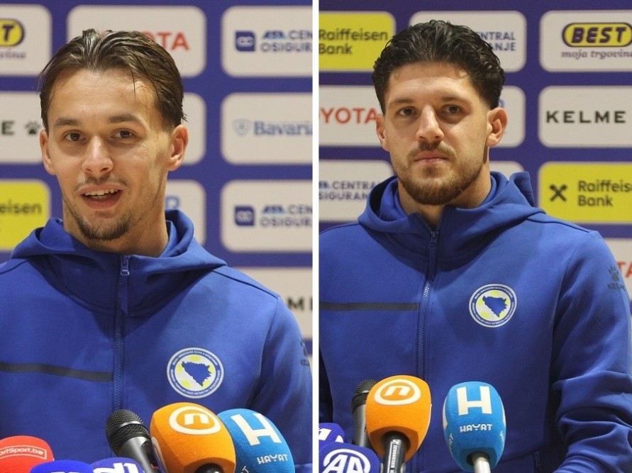 Dedić i Karić pred Rumuniju i Austriju: "Idemo po bodove!"