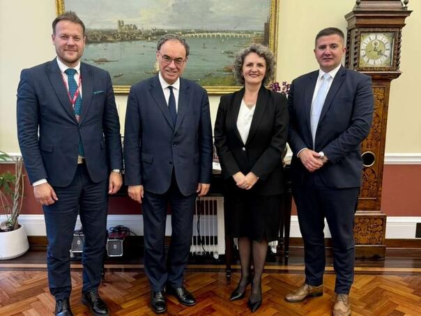 Delegacija Centralne banke BiH prvi put u zvaničnoj posjeti Banci Engleske