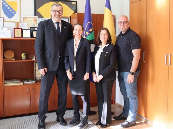 Delegacija Misije OSCE-a u BiH u posjeti Skupštini Tuzlanskog kantona