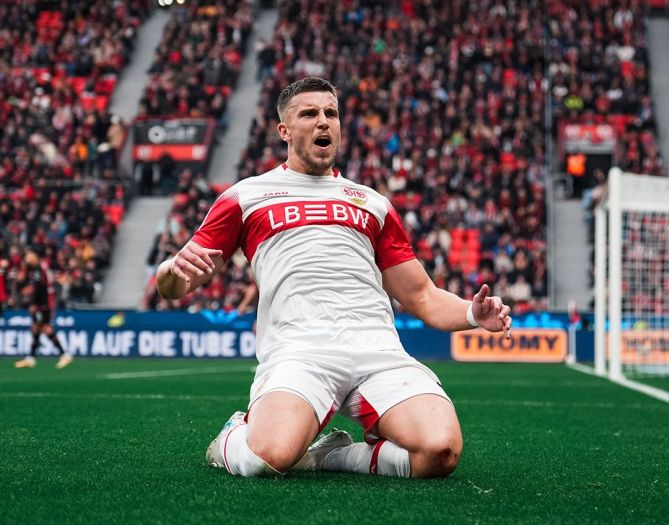 Demirović ne staje! Novi gol Zmaja za Stuttgart!