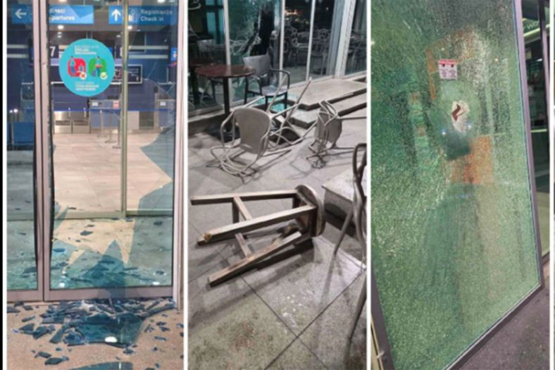Demoliran Aerodrom u Tivtu nakon vraćanja Vučićevih batinaša