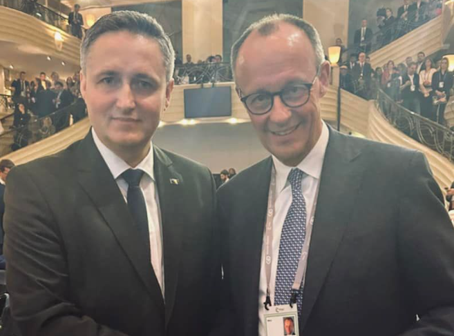 Denis Bećirović uputio čestitku Friedrichu Merzu