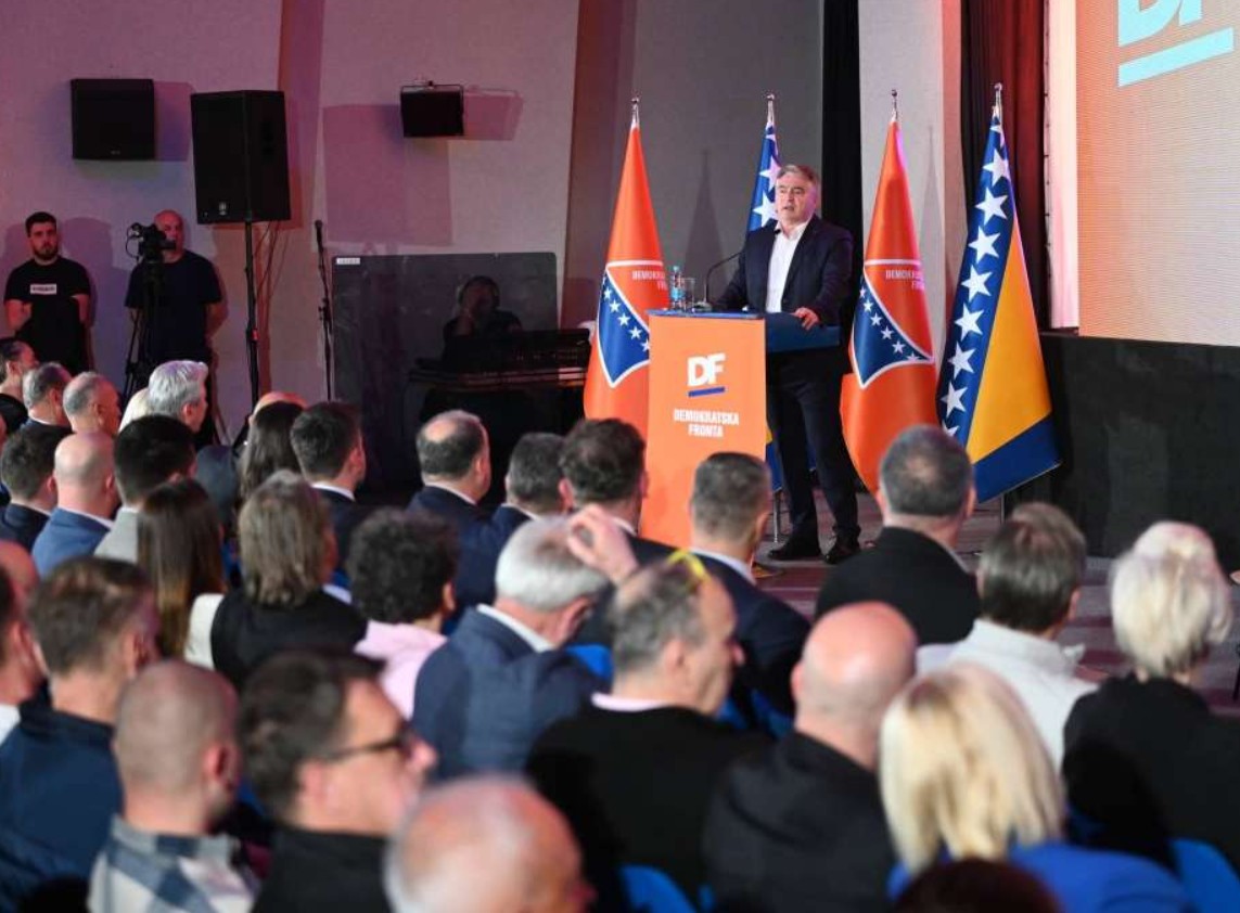 DF održao veliki skup u Sarajevu: Idemo na pobjedu