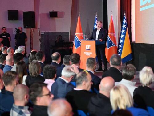 DF održao veliki skup u Sarajevu: Idemo na pobjedu