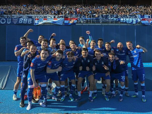 Dinamo ponovo prvak Hrvatske: Titula se vraća u Zagreb