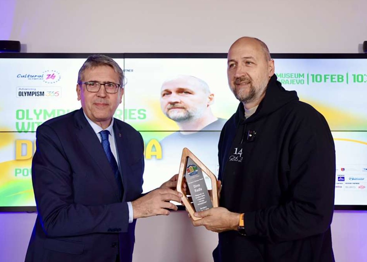 Dino Rađa u Olimpijskom muzeju: Susret sporta i historije