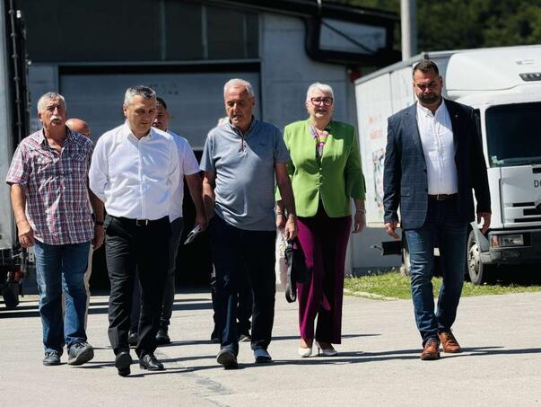 Dizdar u posjeti Busovači: Podrška projektima važnim za održiv povratak