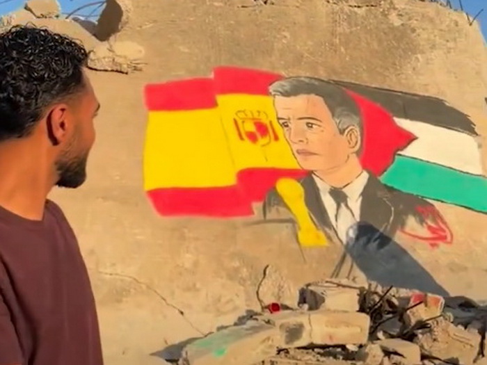 Djevojčica naslikala mural, Sanchez: "Čujemo vas i nismo vas zaboravili"
