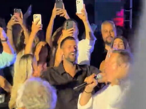 Đoković pjevao i plesao na koncertu Vlade Georgieva
