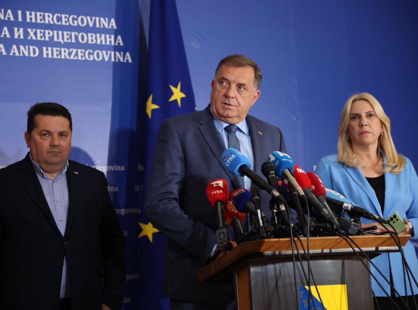 Dodik, Cvijanović i Stevandić: Razočarani smo, nemamo partnere