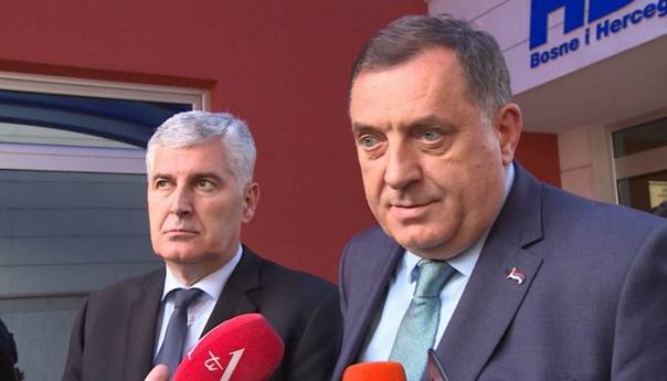 Dodik dao podršku Čoviću oko izmjena Izbornog zakona