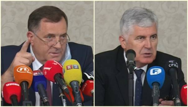 Dodik i Čović: Dok je ovaj sastav CIK-a nema novca ni izbora