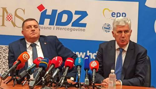 Dodik i Čović: Nema vlasti bez HDZ-a i SNSD-a!