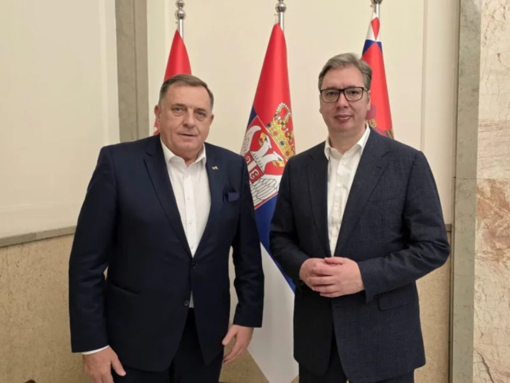 Dodik i Vučić ponovo "rame uz rame"