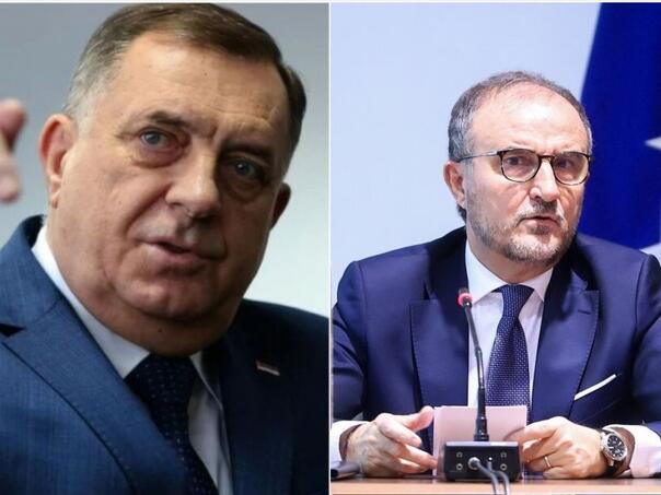 Dodik napao Sorecu: "Prvo počistite nered koji ste napravili u BiH"