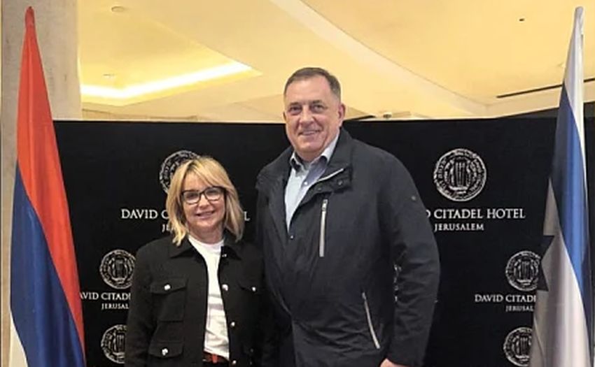 Dodik stigao u posjetu Izraelu: Sastat će se s državnim vrhom i primiti nagradu