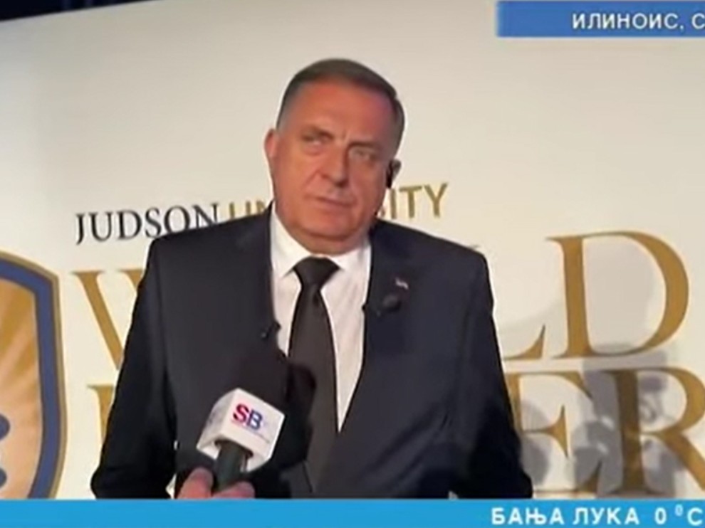 Dodik u Chicagu: "Srbi su činili zločine"