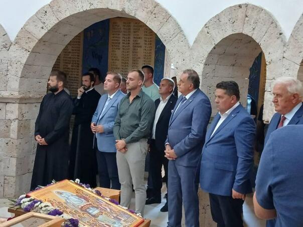 Dodik u Prebilovcima: Ustaše i danas "orgijaju" po Hrvatskoj