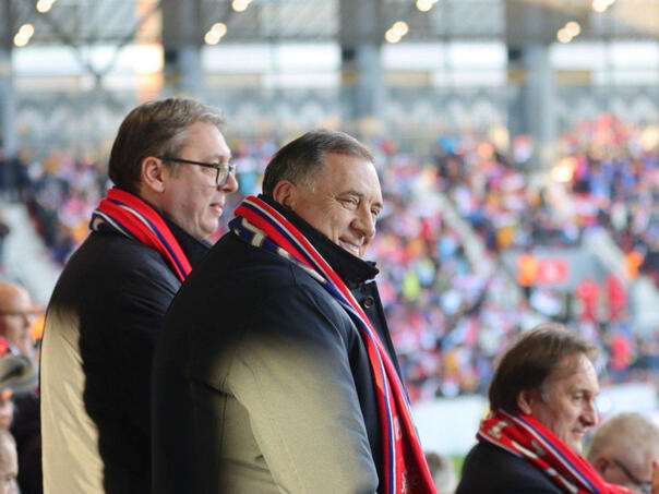 Dok Vico i kompanija uništavaju reprezentaciju BiH, Dodik slavi pobjedu Srbije