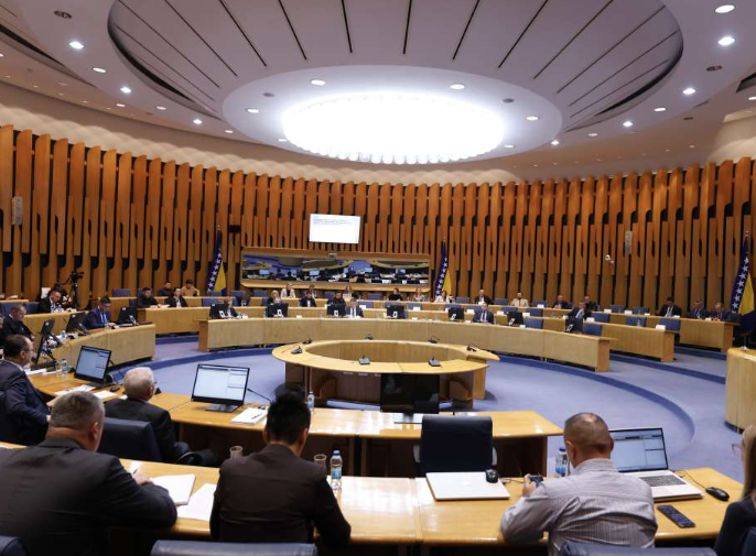 Dom naroda 23. marta o Prijedlogu zakona o VSTS-u i izmjenama Zakona o Sudu BiH