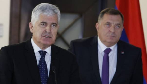Dragan Čović i Milorad Dodik sutra o formiranju vlasti na državnom nivou
