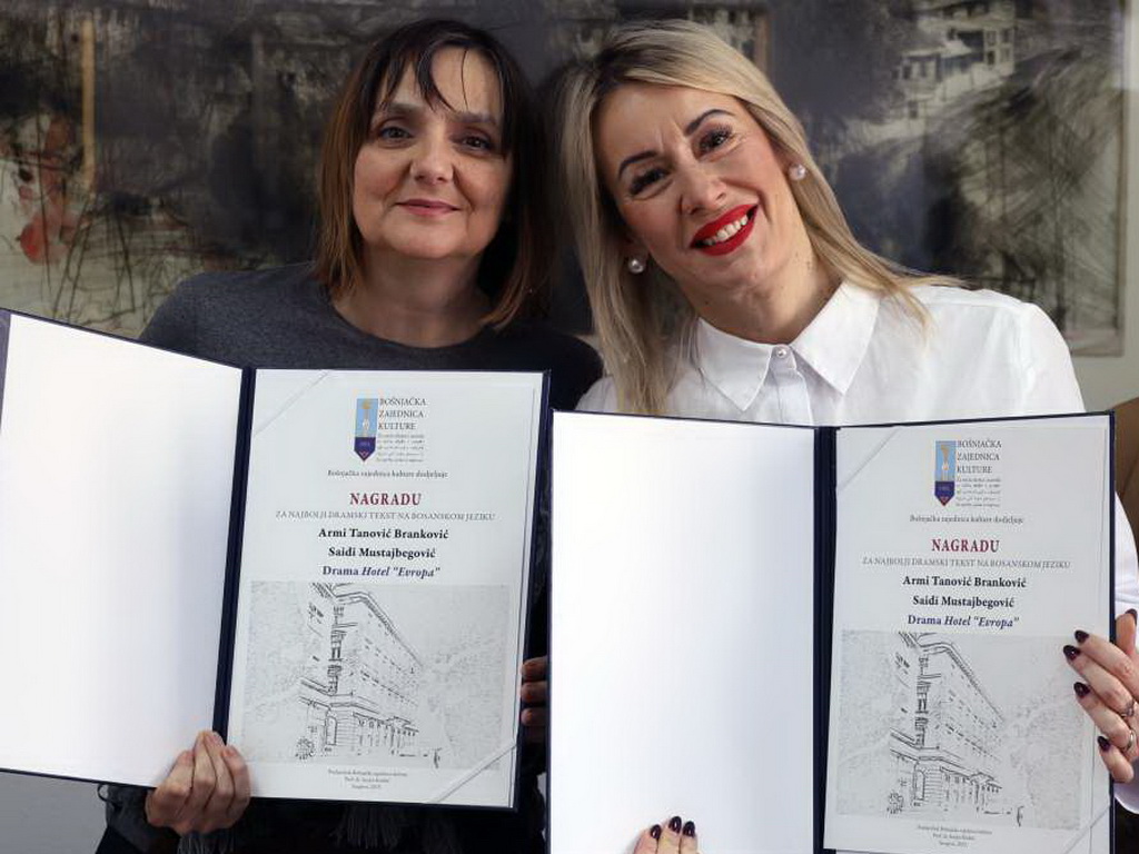 Drama "Hotel Evropa" nagrađena kao najbolji dramski tekst za 2025.