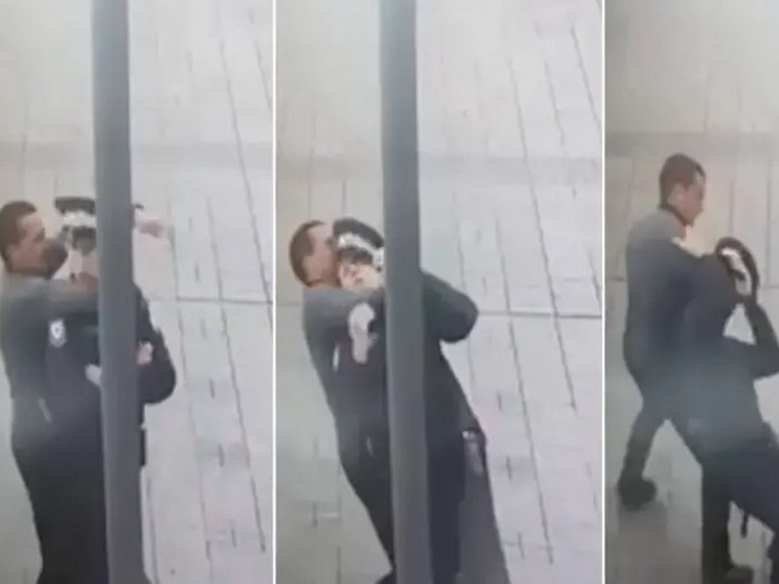 Drama pred Palatom RS: Muškarac napao policajca!