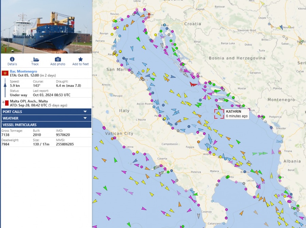 Drama u hrvatskim vodama: Brod krcat eksplozivom za Izrael čeka prolaz