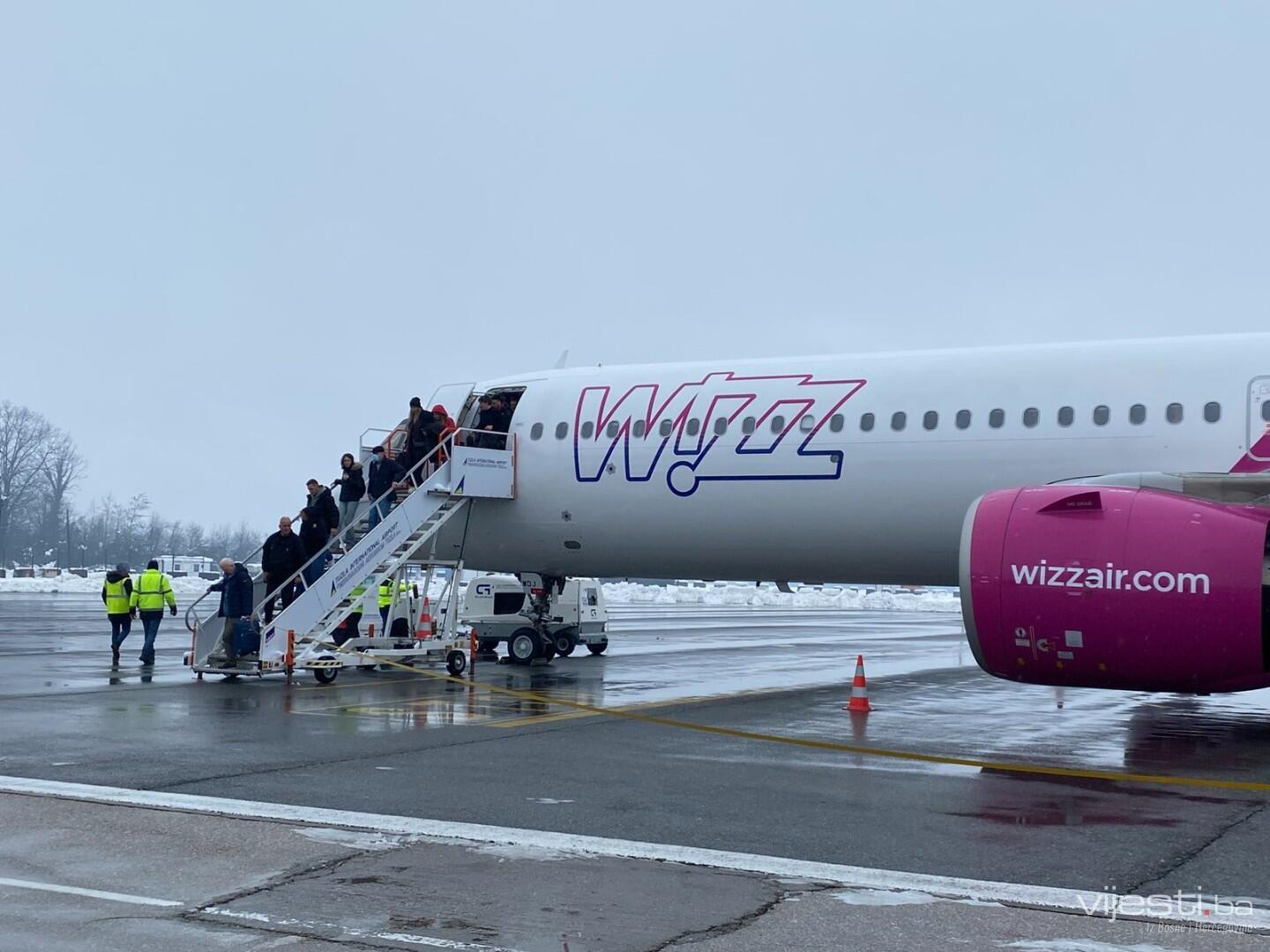 Drugi bazni avion Wizz Aira u Tuzli: Više letova, nove destinacije