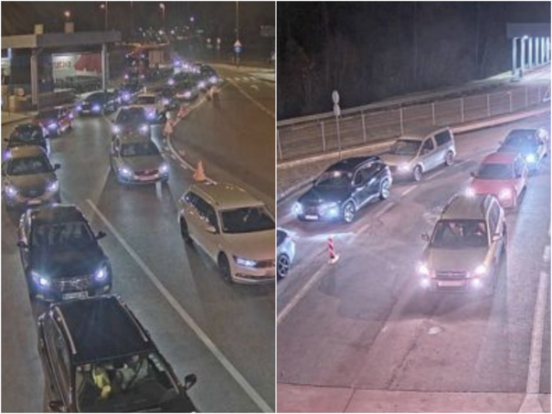 Duge kolone na graničnim prelazima na ulazu u BiH