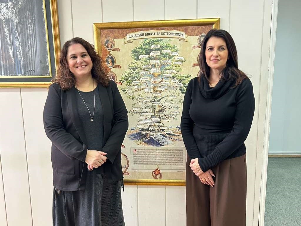 Duraković uputila podršku Nacionalnoj i univerzitetskoj biblioteci BiH